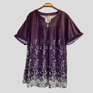 Women’s Top Purple Top Size 2X
